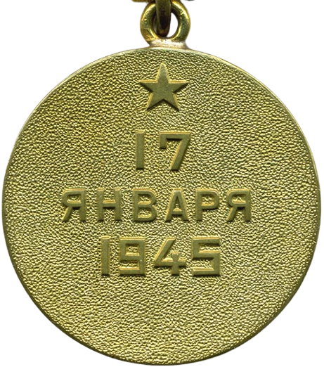 034 Za vyzv Varshavu revers